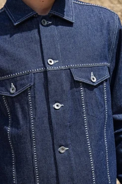 Blouson Motocicleta Bleu denim