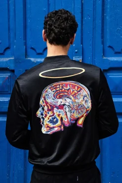 Blouson Paraguas Craneo Noir