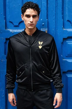 Blouson Paraguas Craneo Noir