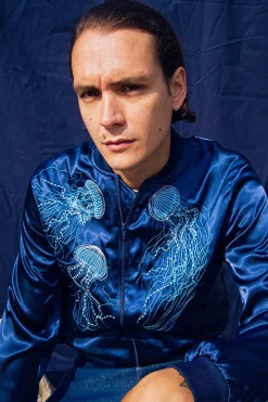 Blouson Paraguas Medusas Bleu Marine