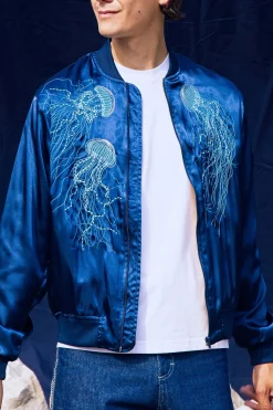 Blouson Paraguas Medusas Bleu Marine