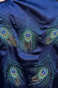 Blouson Paraguas Pavo Real Bleu Marine