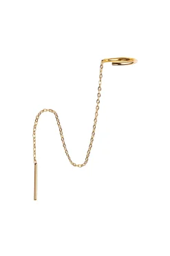 Boucle d'Oreille Faux Piercing Doré Ferdinand - April Please