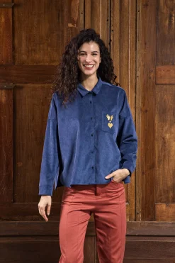 Chemise Alanis Bleu De Prusse