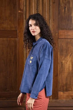 Chemise Alanis Bleu De Prusse