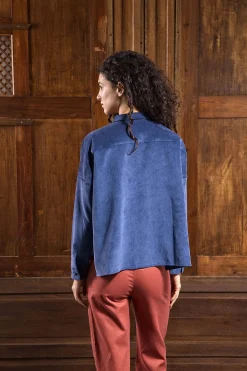 Chemise Alanis Bleu De Prusse