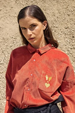 Chemise Alanis Rouge Brique