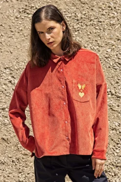 Chemise Alanis Rouge Brique