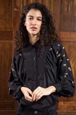 Chemise Carina Noir Vuelo Especial