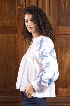 Chemise Doria Aves Blanc