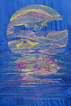 Chemise Emocion Mar y Sol Bleu saphir