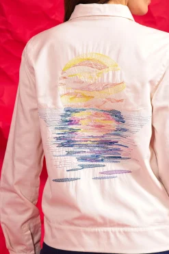 Chemise Emocion Mar y Sol Ecru