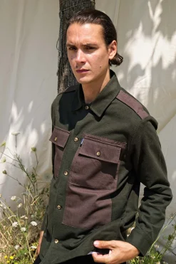 Chemise Macuto Kaki Foncé