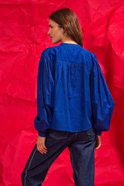 Chemise Monica Bleu Saphir