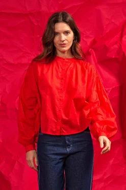 Chemise Monica Tangerine