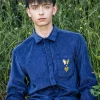 Chemise Observatorio Bleu Acier