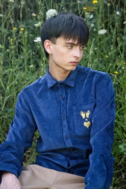Chemise Observatorio Bleu Acier