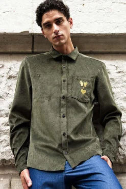 Chemise Observatorio Vert Kaki
