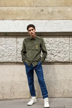 Chemise Observatorio Vert Kaki
