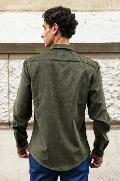 Chemise Observatorio Vert Kaki