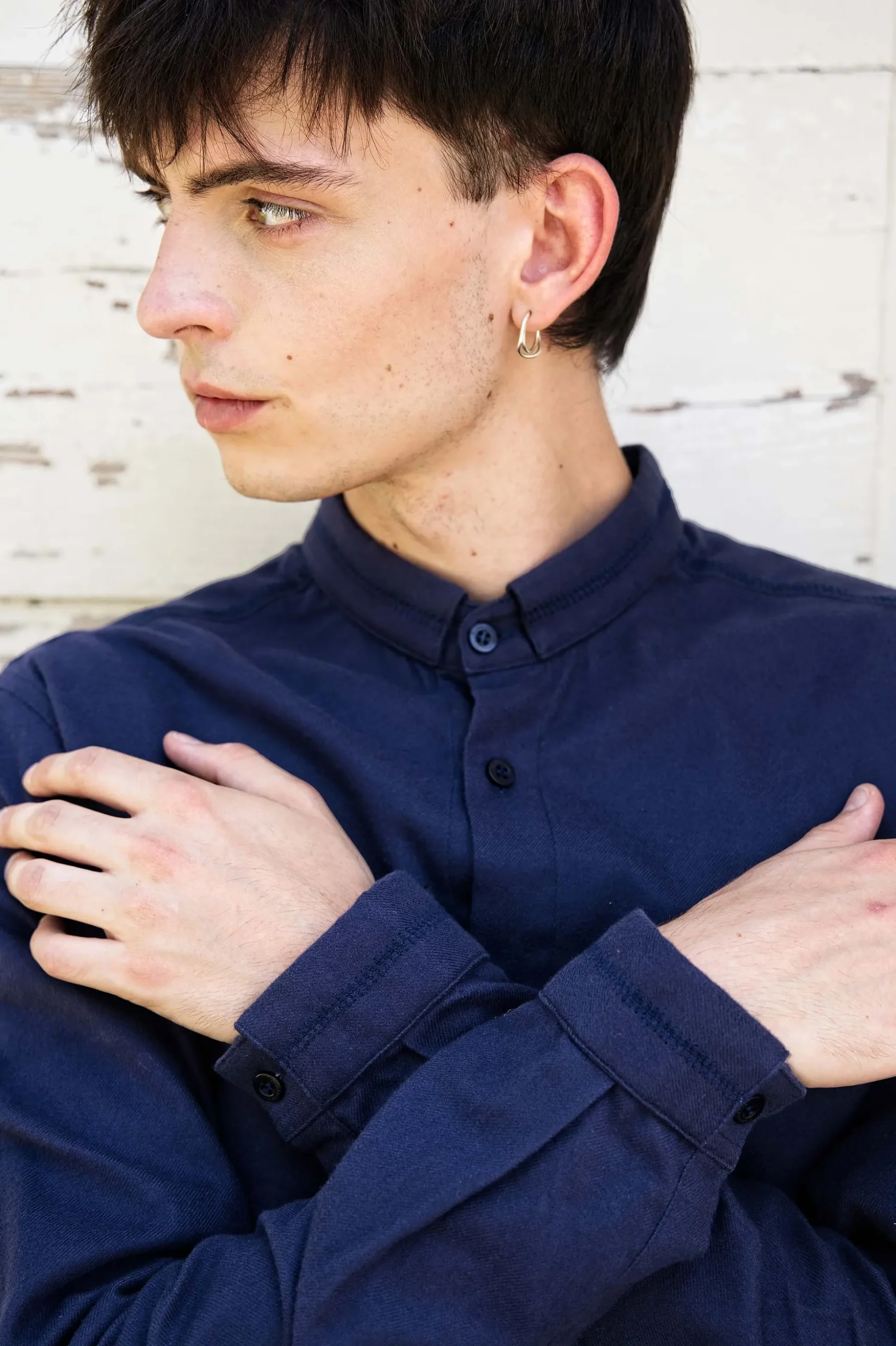 Chemise Piloto Flanelle Bleu Marine