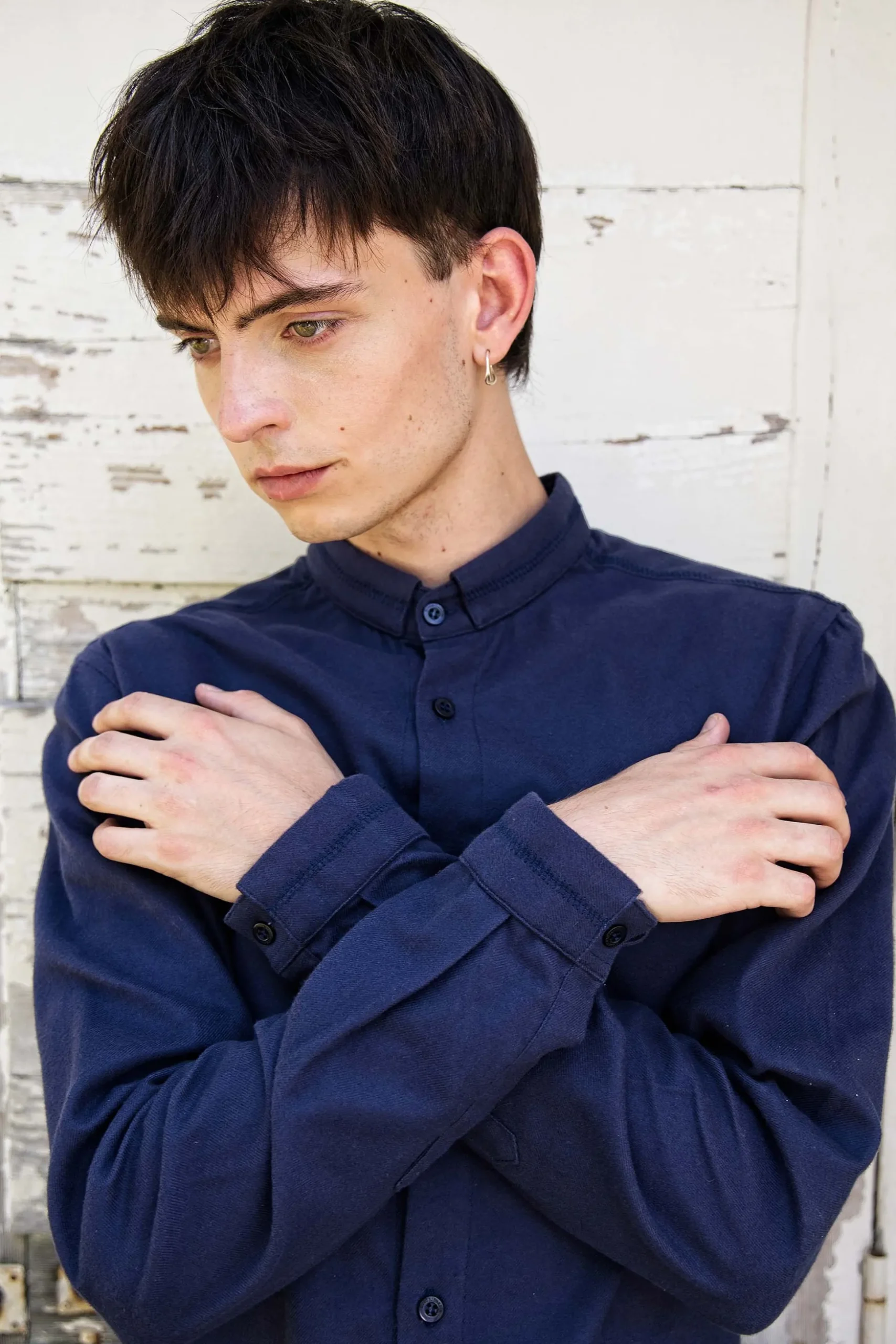 Chemise Piloto Flanelle Bleu Marine