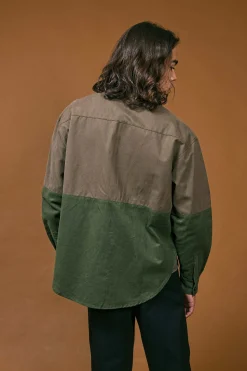 Chemise Roman Marron