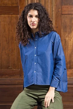 Chemise Sandra Bleu Denim