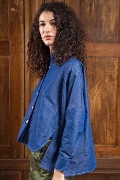 Chemise Sandra Bleu Denim