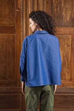 Chemise Sandra Bleu Denim