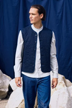Gilet Sans Manche Eterno Bleu Marine