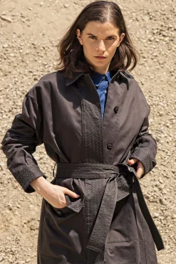 Manteau Lidia Vert Foncé