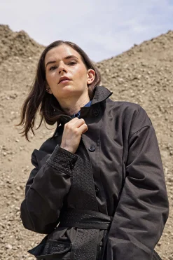 Manteau Lidia Vert Foncé