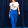Pantalon Calipso Bleu Saphir