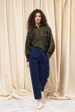 Pantalon Iona Bleu Denim