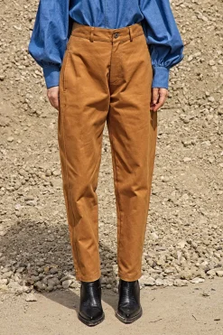 Pantalon Iona Moutarde