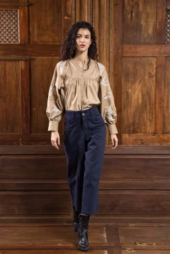 Pantalon Margarita Bleu Marine
