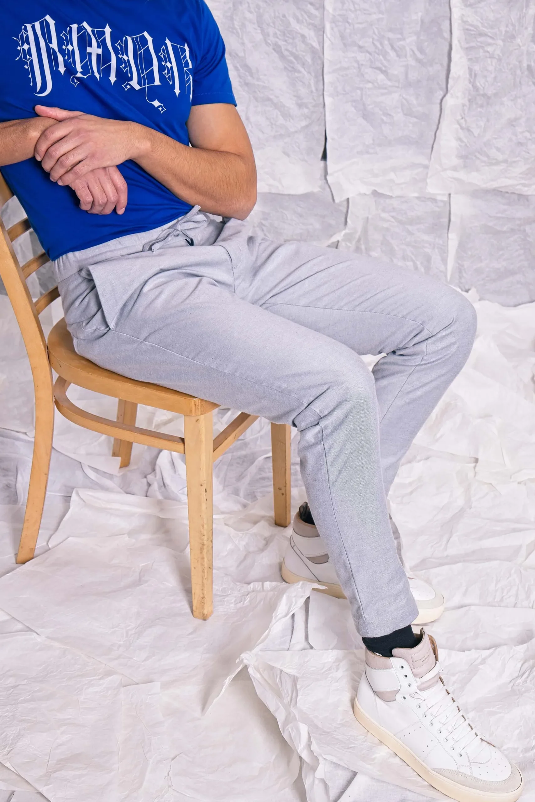 Pantalon Parejo Bleu Délavé
