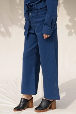 Pantalon Saba Bleu Méditerranée