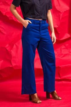 Pantalon Tea Bleu Outremer
