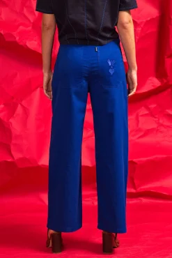 Pantalon Tea Bleu Outremer