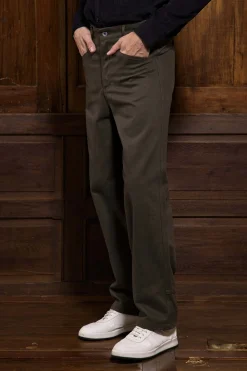Pantalon Xylon Kaki Foncé