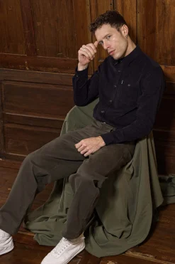 Pantalon Xylon Kaki Foncé