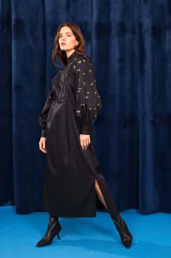 Robe Carina Vuelo Noir