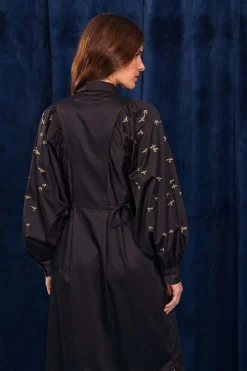 Robe Carina Vuelo Noir