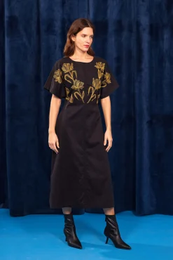 Robe Maeve Flores Noir