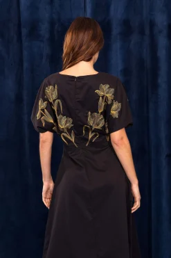 Robe Maeve Flores Noir