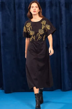 Robe Maeve Flores Noir