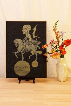 Sérigraphie édition limitée - Nomada - 50x70cm