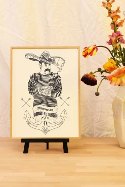 Sérigraphie édition limitée - Marinero - 30x40cm